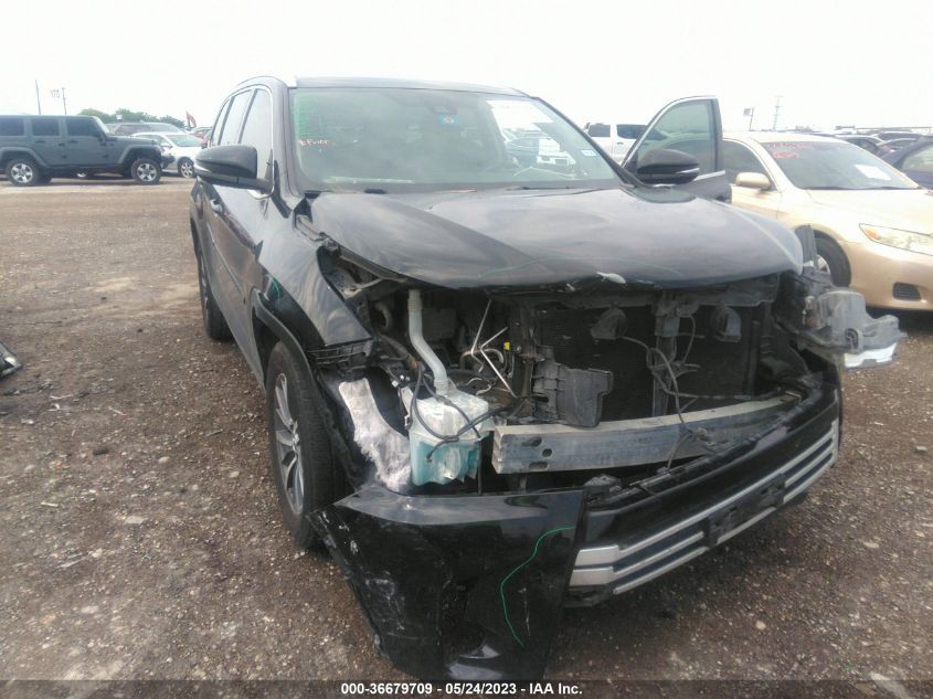 2017 TOYOTA HIGHLANDER XLE/SE - 5TDKZRFH8HS524778