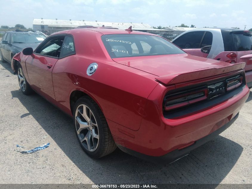 2016 DODGE CHALLENGER SXT PLUS - 2C3CDZAG5GH145885