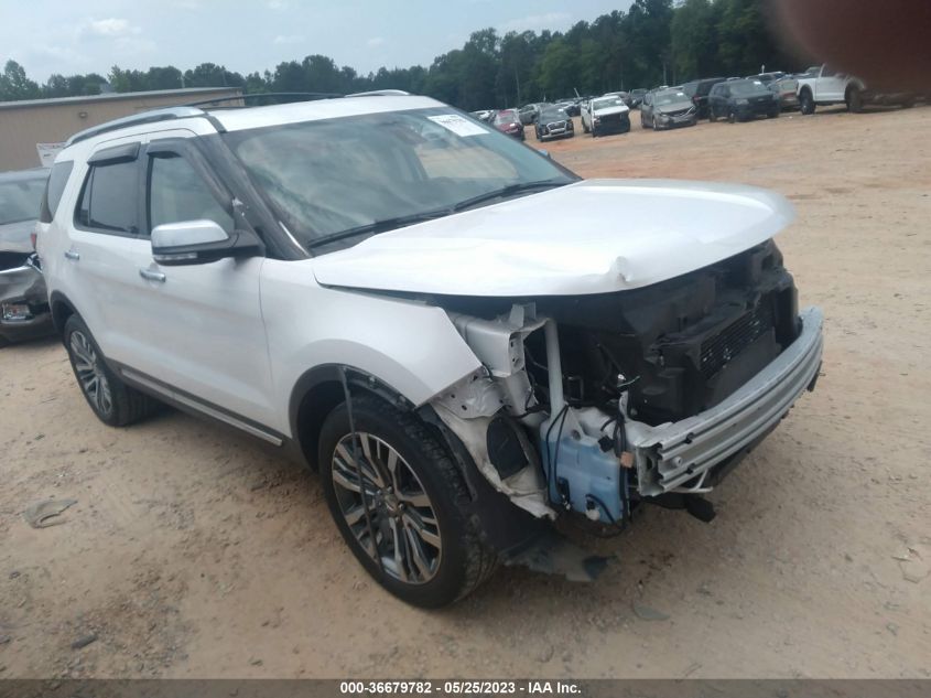 2018 FORD EXPLORER PLATINUM - 1FM5K8HT5JGB38893
