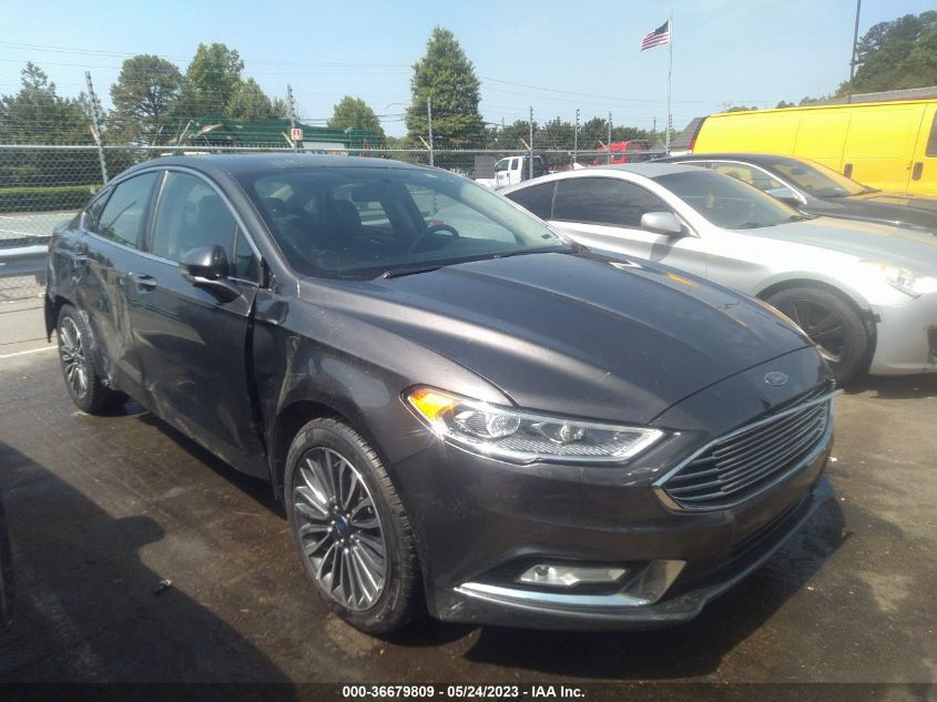 2017 FORD FUSION SE - 3FA6P0HD5HR167081