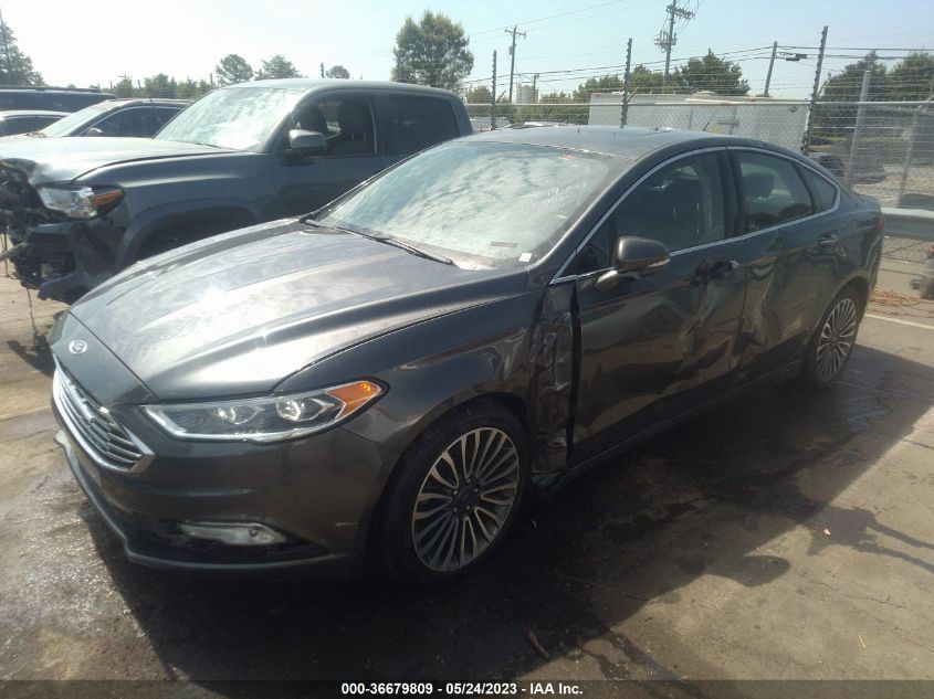 2017 FORD FUSION SE - 3FA6P0HD5HR167081