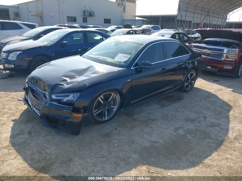 2017 AUDI A4 PREMIUM PLUS - WAUENAF44HN015667