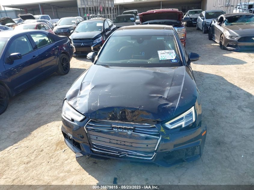 2017 AUDI A4 PREMIUM PLUS - WAUENAF44HN015667