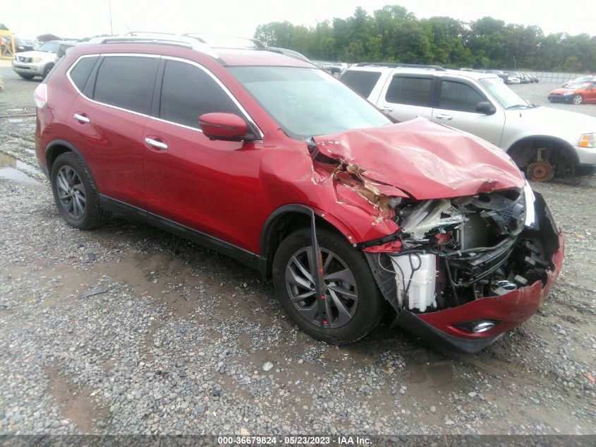 2016 NISSAN ROGUE SL - 5N1AT2MT5GC782358