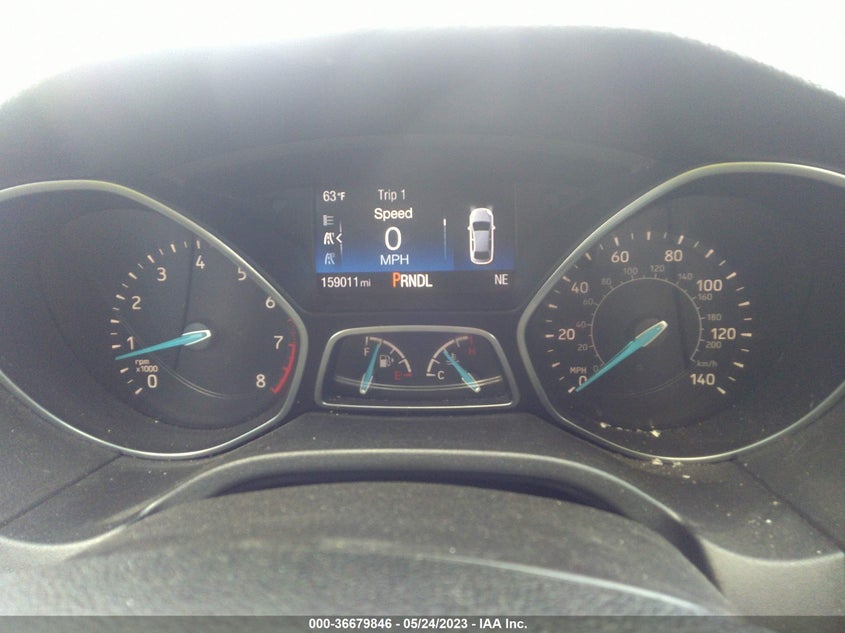 VIN 1FADP3F2XHL225663 2017 FORD FOCUS SE