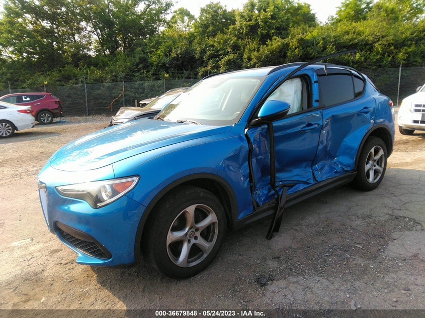 VIN ZASPAKAN6K7C35375 2019 ALFA ROMEO STELVIO SPORT