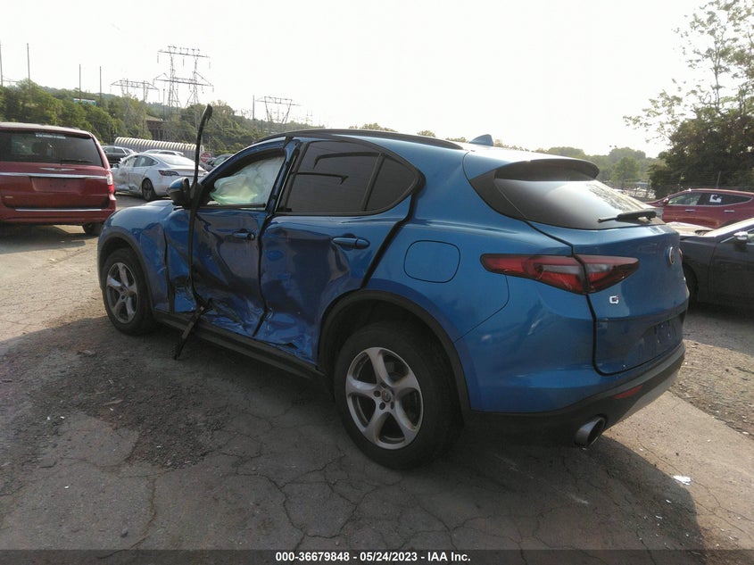 VIN ZASPAKAN6K7C35375 2019 ALFA ROMEO STELVIO SPORT