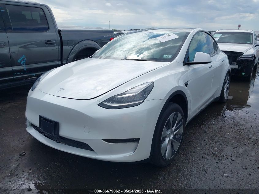 2021 TESLA MODEL Y LONG RANGE - 5YJYGDEEXMF269494