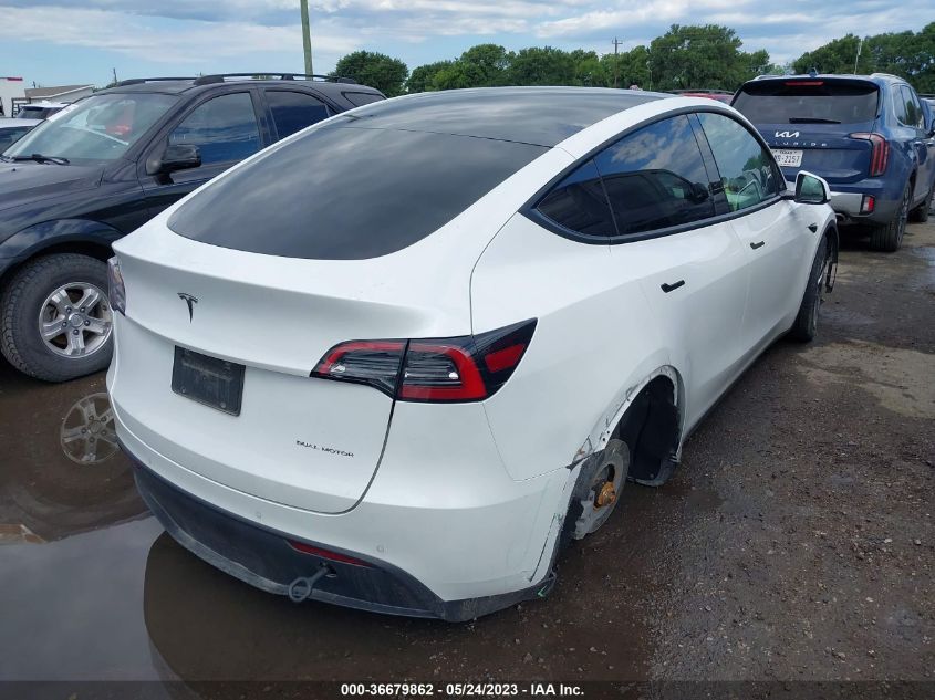 2021 TESLA MODEL Y LONG RANGE - 5YJYGDEEXMF269494