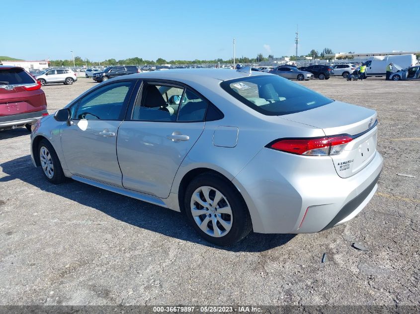 2021 TOYOTA COROLLA LE - 5YFEPMAE8MP259169