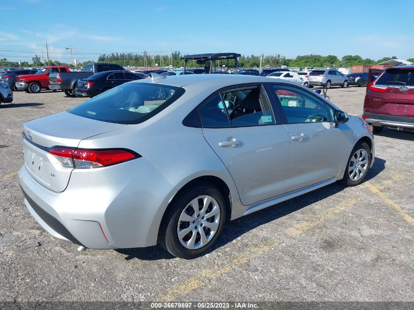 2021 TOYOTA COROLLA LE - 5YFEPMAE8MP259169