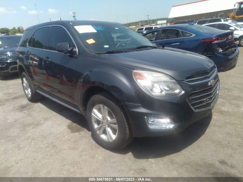 2017 CHEVROLET EQUINOX LS - 2GNALBEK9H1538222