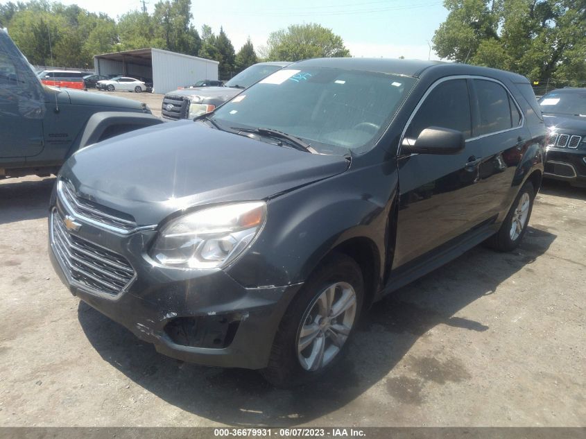2017 CHEVROLET EQUINOX LS - 2GNALBEK9H1538222