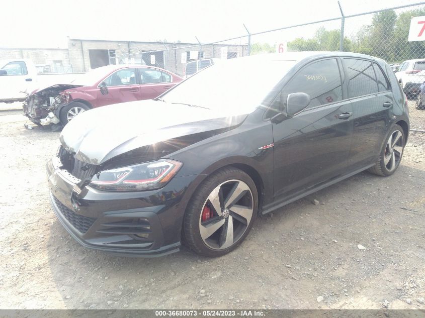 2019 VOLKSWAGEN GOLF GTI S/SE/AUTOBAHN - 3VW6T7AU1KM036918