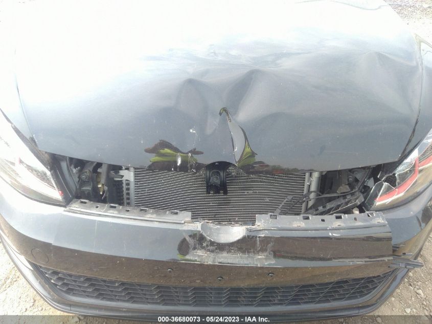 2019 VOLKSWAGEN GOLF GTI S/SE/AUTOBAHN - 3VW6T7AU1KM036918