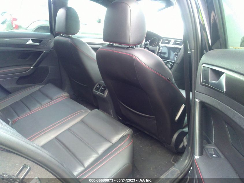2019 VOLKSWAGEN GOLF GTI S/SE/AUTOBAHN - 3VW6T7AU1KM036918