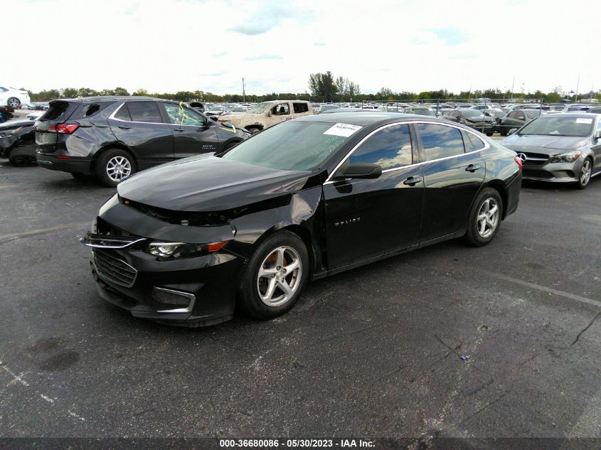2016 CHEVROLET MALIBU LS - 1G1ZB5ST1GF342773