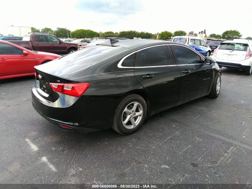 2016 CHEVROLET MALIBU LS - 1G1ZB5ST1GF342773