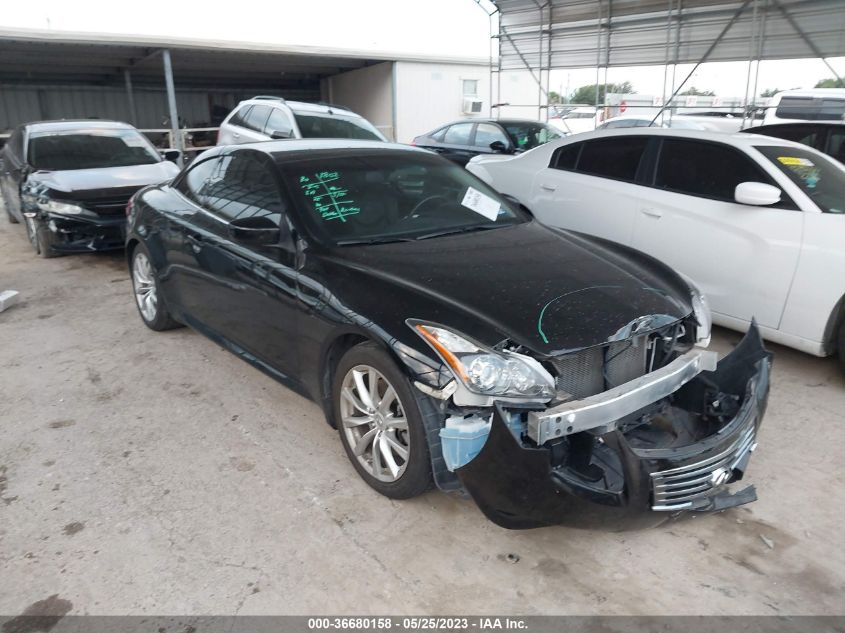2013 INFINITI G37 CONVERTIBLE BASE - JN1CV6FE8DM772123