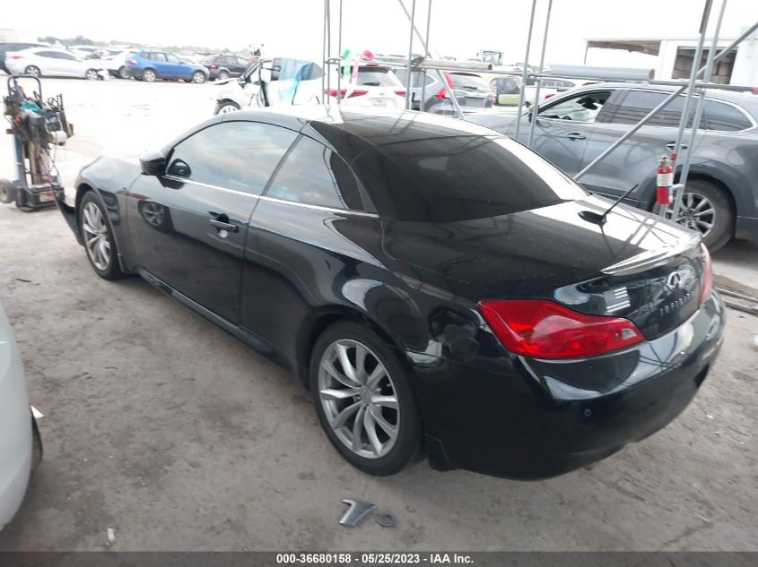 2013 INFINITI G37 CONVERTIBLE BASE - JN1CV6FE8DM772123