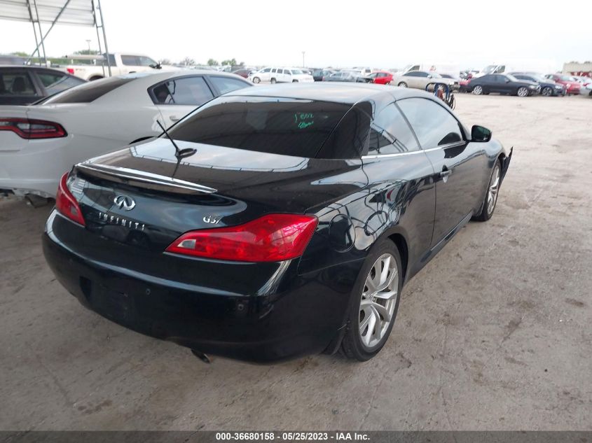 2013 INFINITI G37 CONVERTIBLE BASE - JN1CV6FE8DM772123