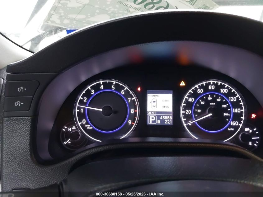 2013 INFINITI G37 CONVERTIBLE BASE - JN1CV6FE8DM772123