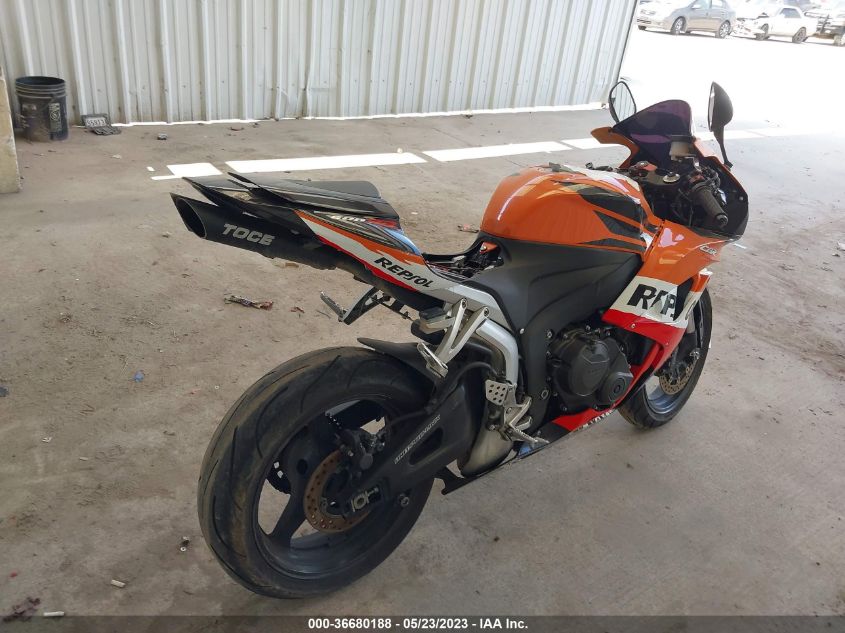 2008 HONDA CBR600 RR JH2PC40038M105561