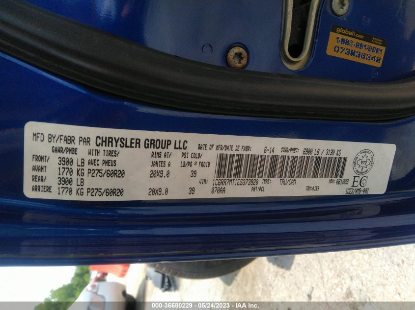 2014 RAM 1500 SPORT - 1C6RR7MT1ES373920