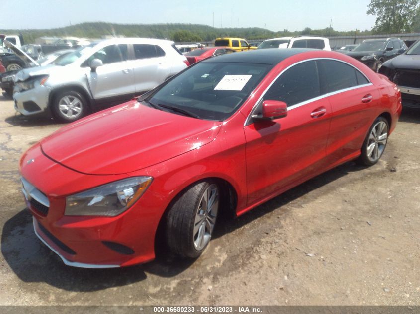 2018 MERCEDES-BENZ CLA CLA 250 - WDDSJ4GB7JN570866
