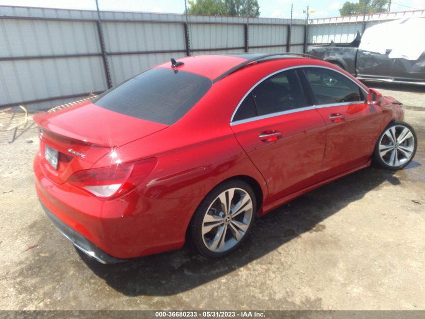 2018 MERCEDES-BENZ CLA CLA 250 - WDDSJ4GB7JN570866
