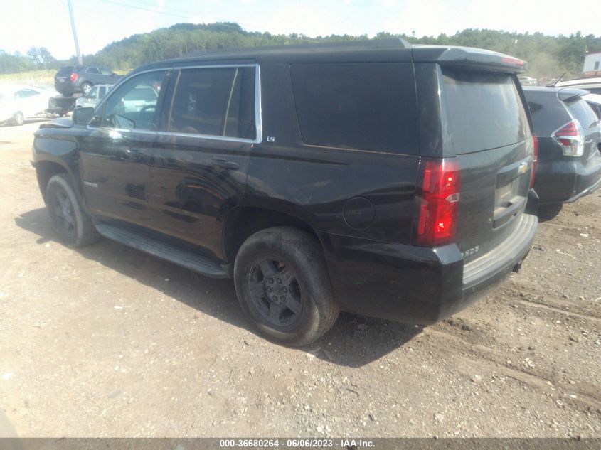 2015 CHEVROLET TAHOE LS - 1GNSKAKC6FR139786