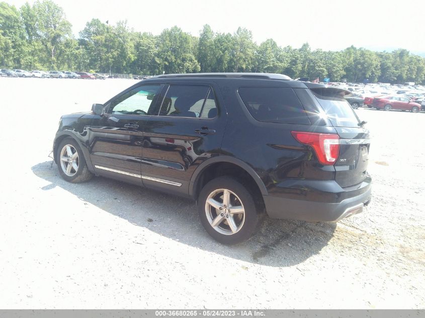 2017 FORD EXPLORER XLT - 1FM5K8D85HGA30642
