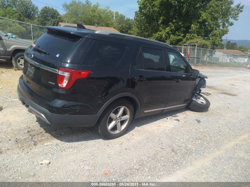 2017 FORD EXPLORER XLT - 1FM5K8D85HGA30642