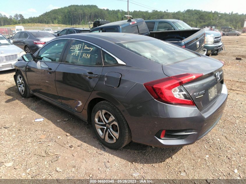 2016 HONDA CIVIC SEDAN LX - 19XFC2F5XGE007328