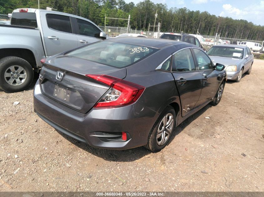2016 HONDA CIVIC SEDAN LX - 19XFC2F5XGE007328