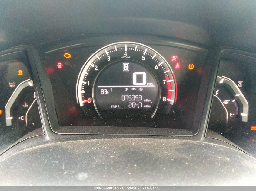 2016 HONDA CIVIC SEDAN LX - 19XFC2F5XGE007328