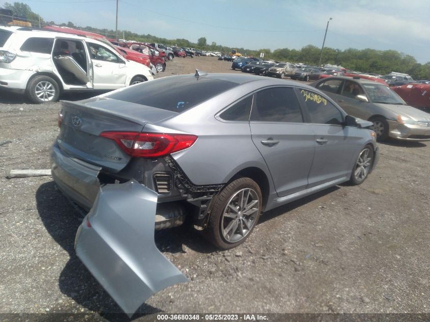 2017 HYUNDAI SONATA SPORT - 5NPE34AB1HH551203