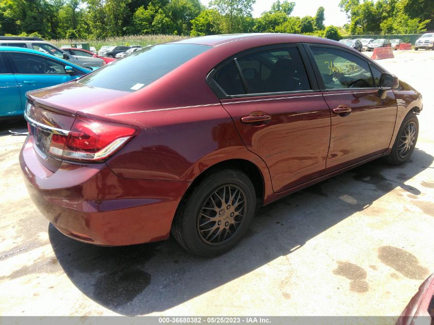 2013 HONDA CIVIC SDN LX - 2HGFB2F52DH575738