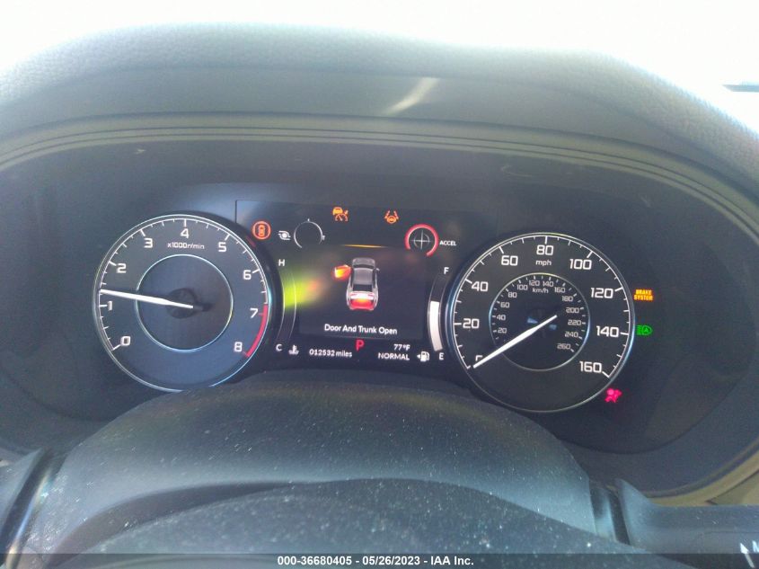 2022 ACURA TLX - 19UUB5F36NA000503