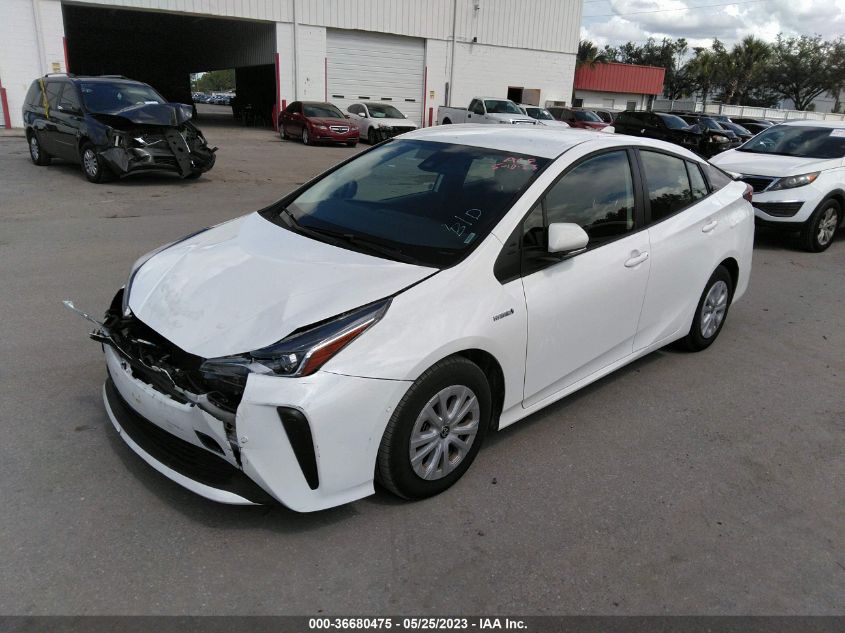 2022 TOYOTA PRIUS L - JTDKAMFU6N3182834