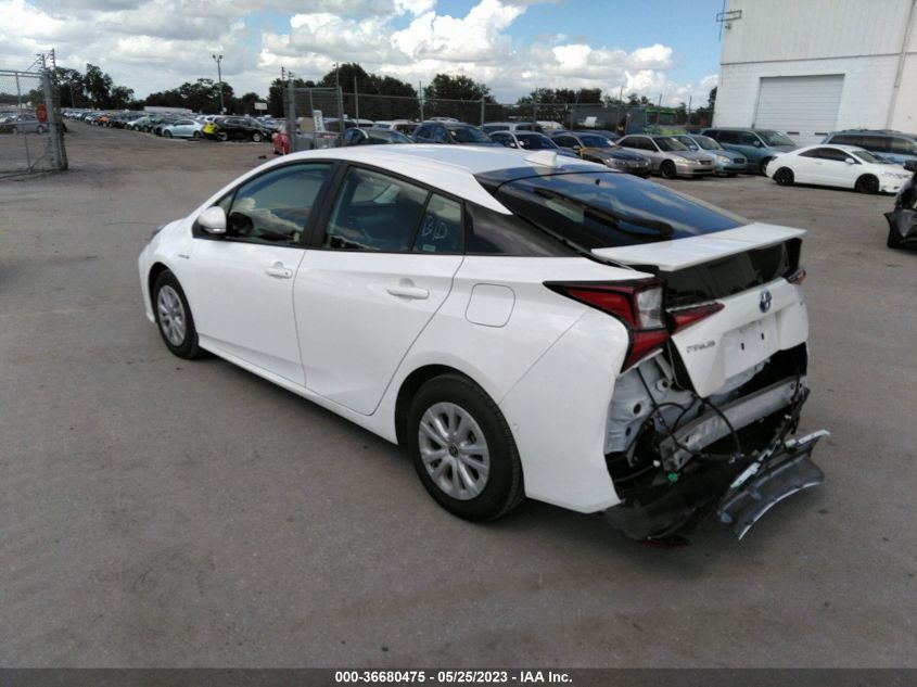 2022 TOYOTA PRIUS L - JTDKAMFU6N3182834
