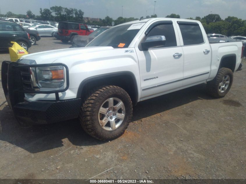 2014 GMC SIERRA 1500 SLT - 3GTU2VEC7EG155580