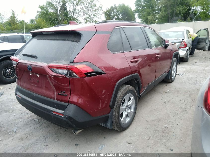 2019 TOYOTA RAV4 HYBRID LE - JTMMWRFV5KD516065