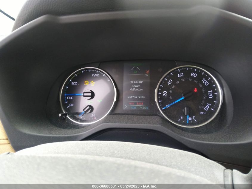 2019 TOYOTA RAV4 HYBRID LE - JTMMWRFV5KD516065