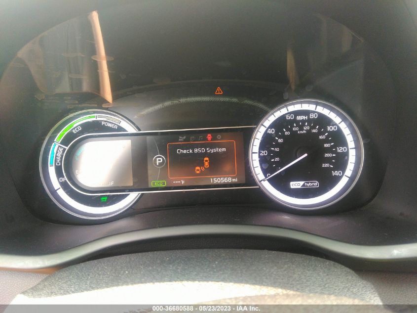 2017 KIA NIRO TOURING LAUNCH EDITION - KNDCC3LC7H5045639