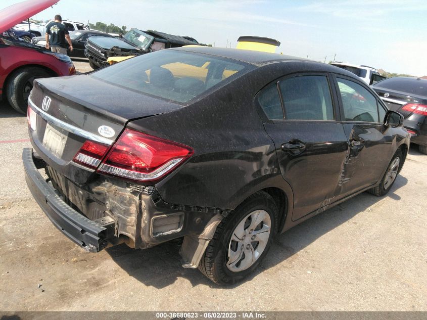 2013 HONDA CIVIC SDN LX - 2HGFB2F51DH504191