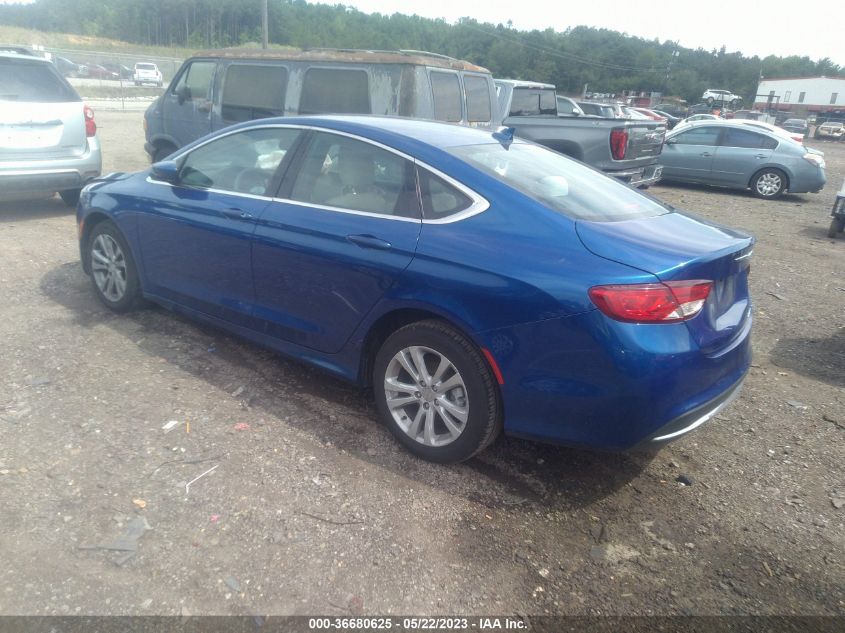 2016 CHRYSLER 200 LIMITED - 1C3CCCAB2GN144320