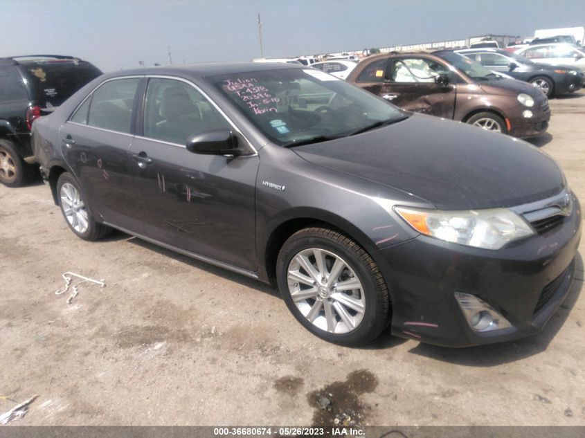 2013 TOYOTA CAMRY HYBRID LE/XLE - 4T1BD1FK0DU095844