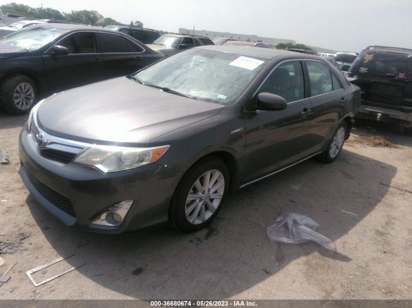 2013 TOYOTA CAMRY HYBRID LE/XLE - 4T1BD1FK0DU095844