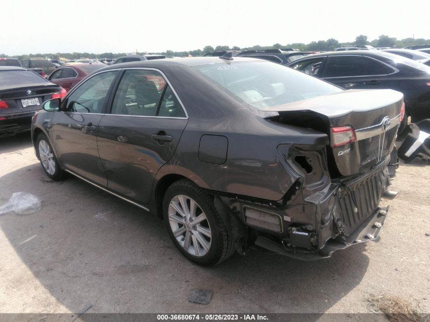 2013 TOYOTA CAMRY HYBRID LE/XLE - 4T1BD1FK0DU095844